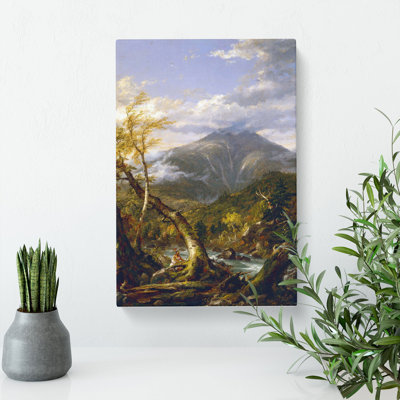 Indian Pass by Thomas Cole - Wrapped Canvas Painting