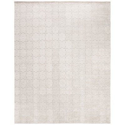 Mirage Hand Loomed Viscose Geometric Rug