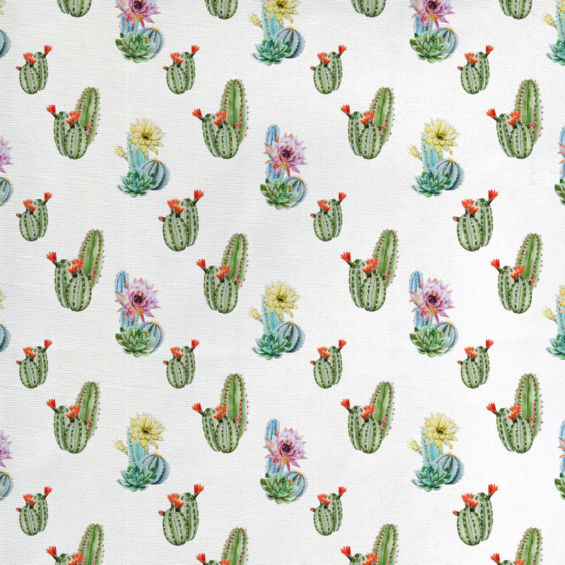 Tissu cactus, l 58 po x L 72 po