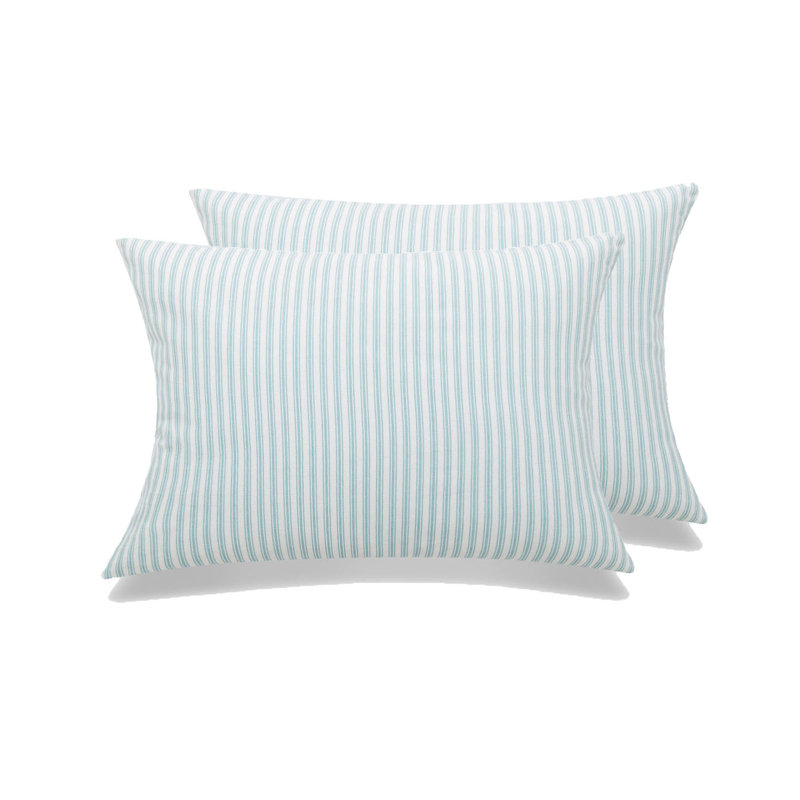  Coussin en rayonne / viscose Michael Penney, Bleu, Plumes