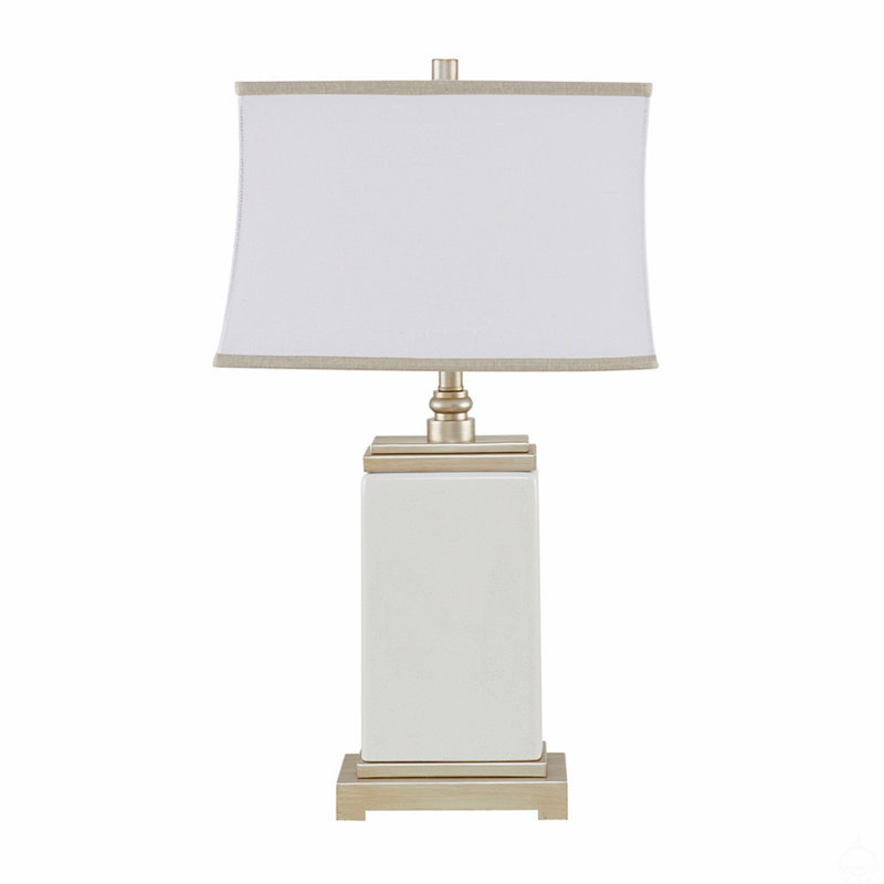 Rectangular Ceramic Table Lamp