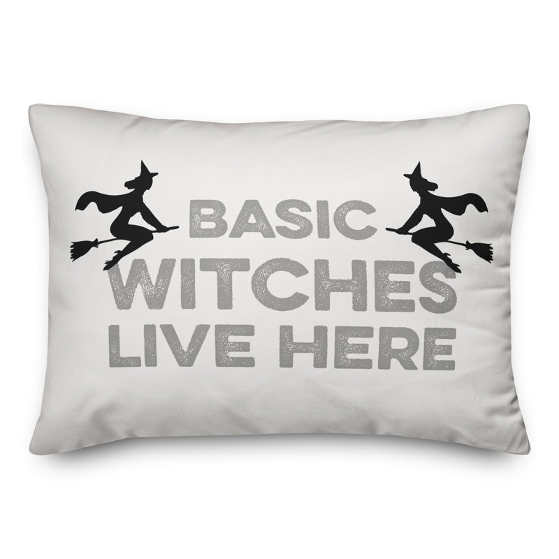  Coussin Basic Witches Live Here
