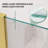 34" x 34" x76" Corner Shower Enclosure, Double Sliding Shower Door with 1/4" Easy-Clean Tempered Glass, Space-Saving Design-109709522-120793846