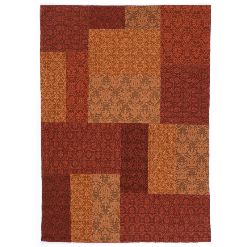 Sevran Geometric Wool Hand Woven Area Rug, Rectangle 170 x 239cm