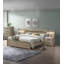 Cadre de lit en bois naturel 1pc-118010430
