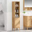 Solid Wood Bathroom Cabinet-30647214