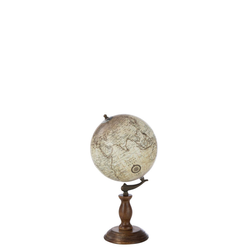 Raimer Wood Tabletop Globe