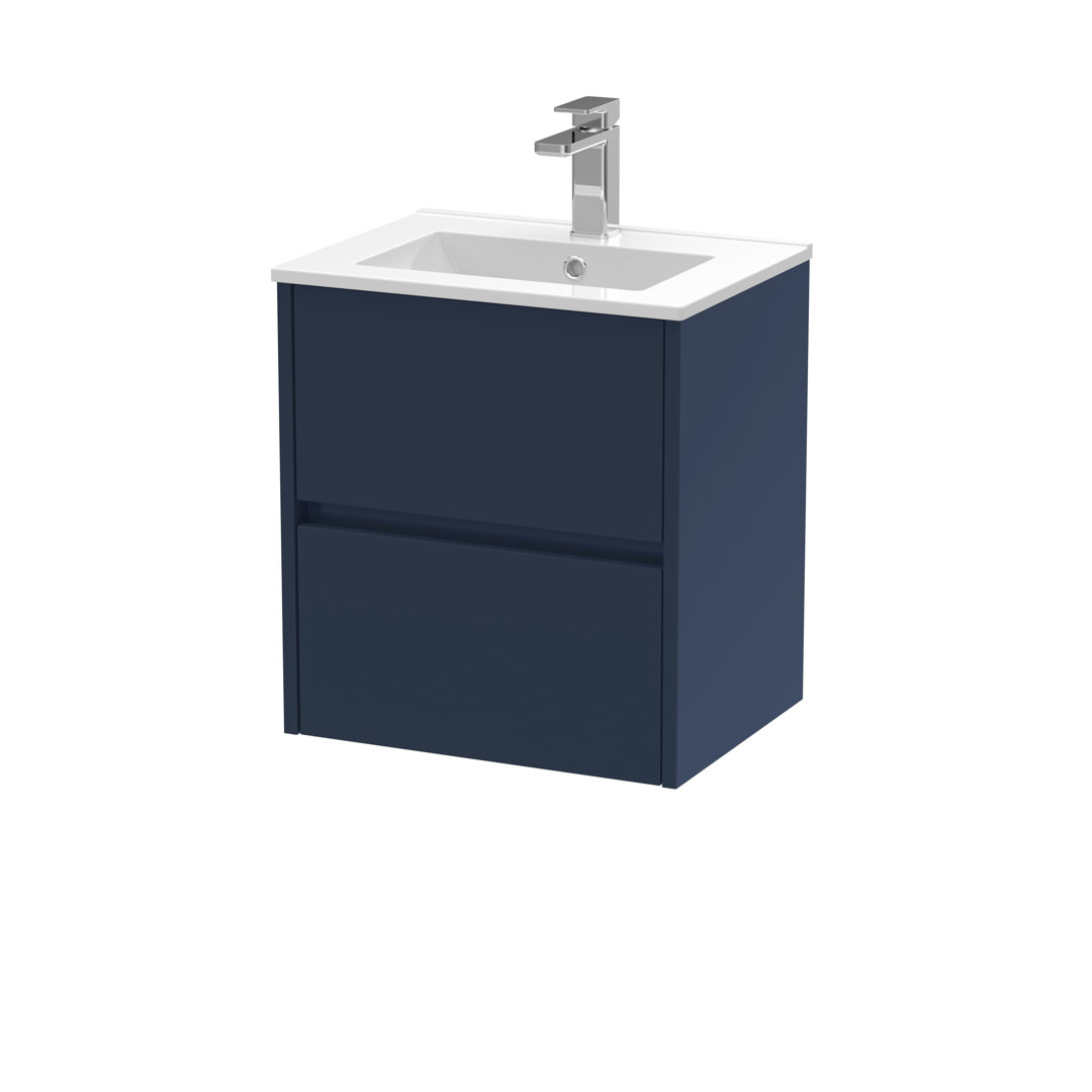 Havana 500mm Single Bathroom Vanity with Drop In Vitreous China Basin