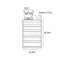 Petit coffre d'appoint en bois