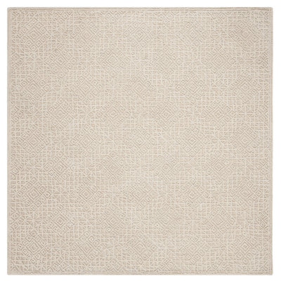 Zack Trace Hand Tufted Wool Geometric Rug