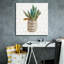 Toile épique Graffiti «Desert Greenhouse 13 Sq» par Danhui Nai, 26 po x 26 po