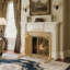 2 Double Door Iron Fireplace Door