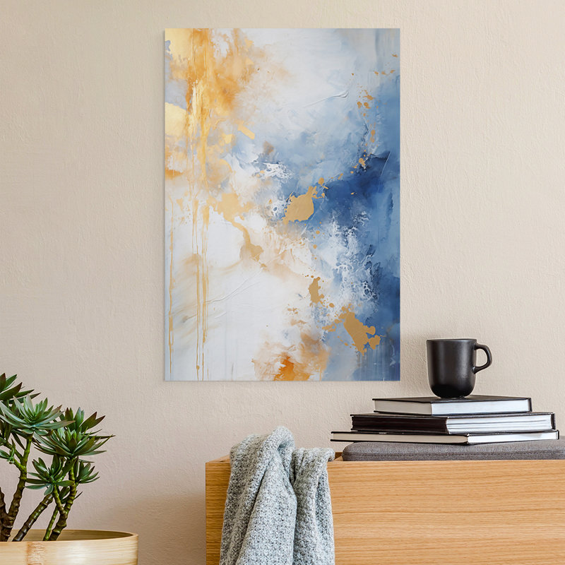 Série ABSTRACT dxliii - impression sur toile seulement - non encadrée, H 48 po x l 32 po