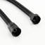 Drill- Stainless Steel Slide Bar Shower, Dual Shower Heads, Matte Black, 1.8 Gpm Flow, Moisturizing Fog Spray 7-setting Pulse Massage Feature