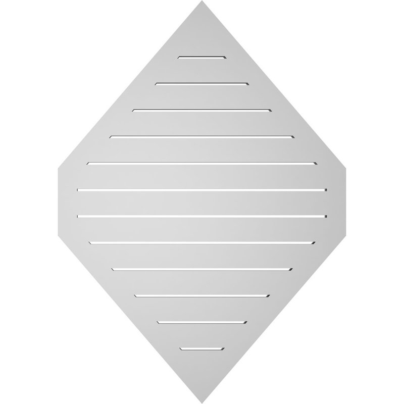 Pente verticale verticale en uréthane Signature 14 pi, H 1,5 po x l 30 po x L 42 po