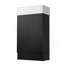Meuble-lavabo 18,6 po avec lavabo, meuble-lavabo avec tablette à deux niveaux, orientation gauche ou droite, noir (WF308491 nouvelle couleur)-2037213428