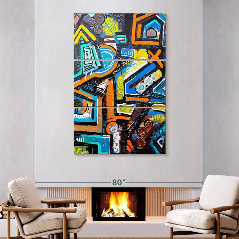 Avery Broken Vessel, 74" H x 48" W