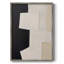 ABSTRACT Series DCLXV III, reproduction encadrée - bois massif-939594107