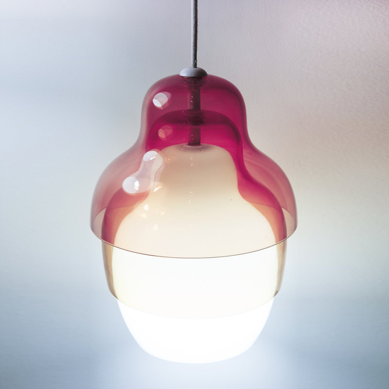 Matrioshka 1 - Light Pendant, Red
