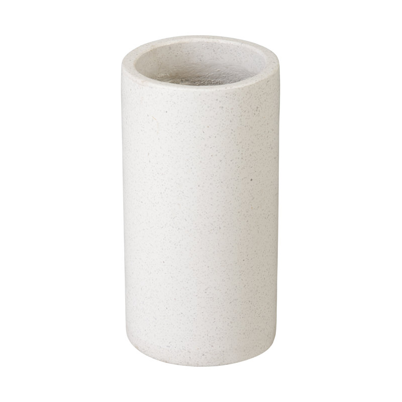 Porte-parapluies Terrazzo, H 19 po x l 10 po x P 10 po, Blanc terrazzo