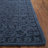 Pimentel Hand Tufted Wool/Cotton Geometric Rug in Navy Blue-941399620