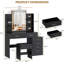 Dressing Table with Mirror