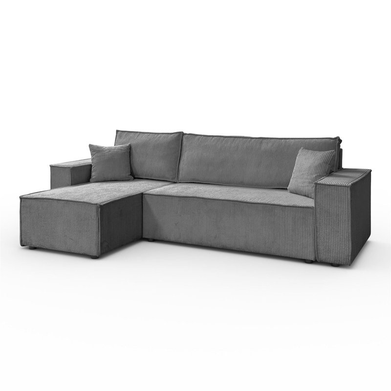 Machi 4 Seater Sofa Bed, Grey