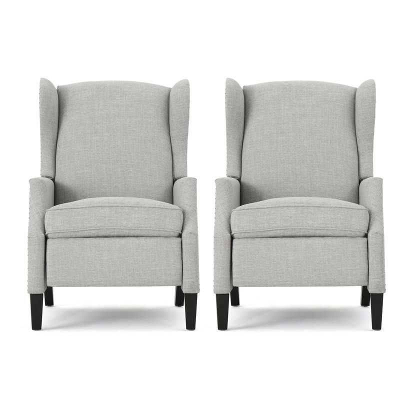 Fauteuil inclinable manuel Yedda, Mousse grise