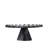 Black Resin Cake Stand Large
