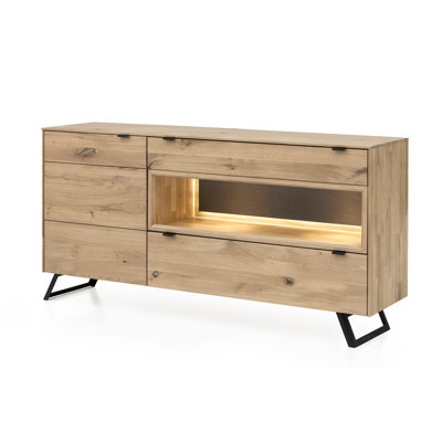 Skyline 183cm Solid Wood Sideboard
