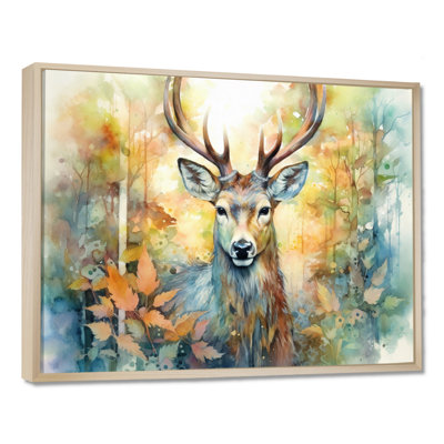 Deer Wonderers I - Deer Wall Art
