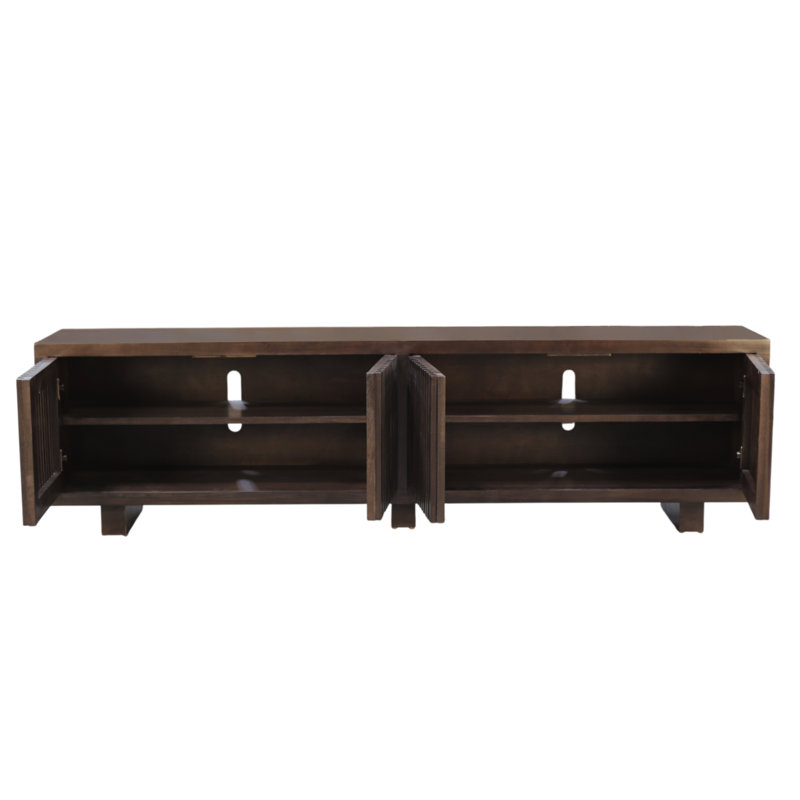 Nara 80" TV Console, Brown