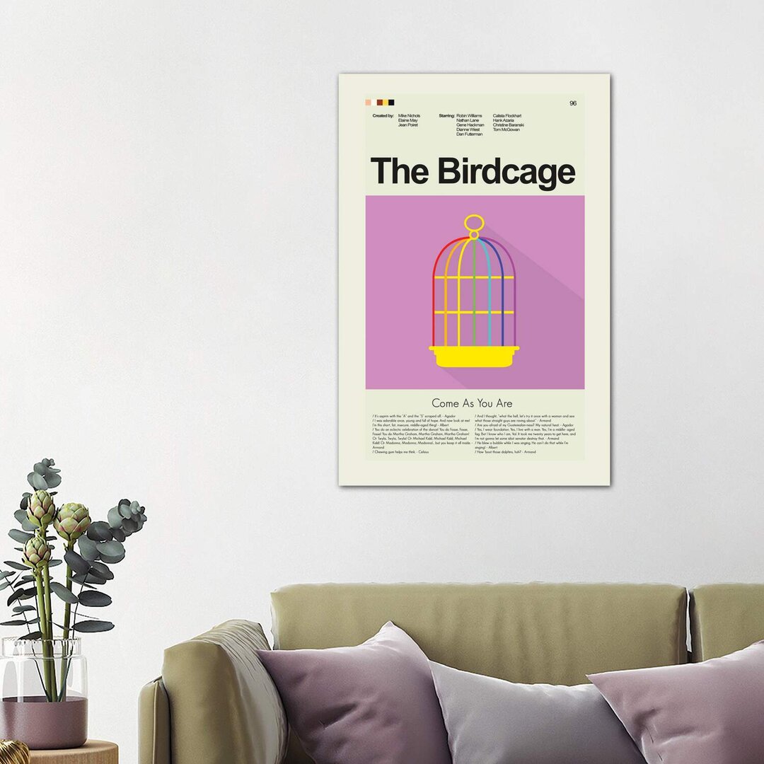 Leinwandbild The Birdcage von Erin Hagerman