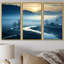 «Morning Fog Over Forest River», ensemble de décorations murales River Mountain-108317697-108317705