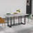 Evannie Metal Base Dining Table-995368734-952139050-952139055