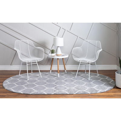 Tapis gris clair Lllan