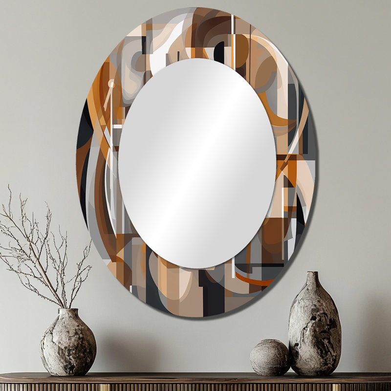 Décoration murale abstraite Exploration Tranquility I - Gris, 40 po x 30 po