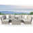 Coussin beige / structure grise