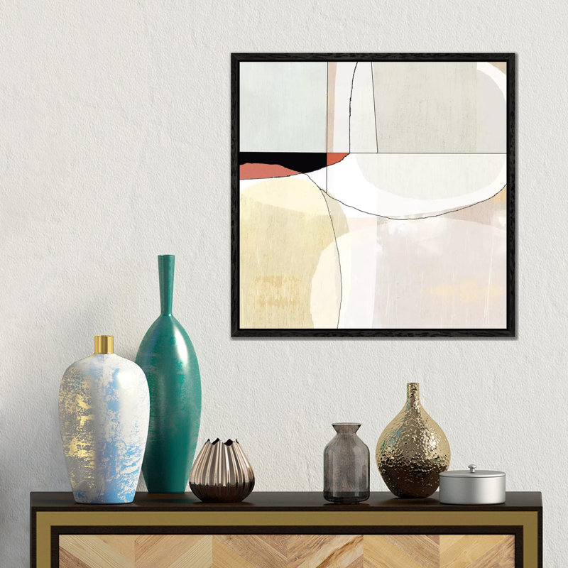 Beholder III by Sisa Jasper - Gallery-Wrapped Canvas Giclée on Canvas, Black Floater Framed, 45.72 cm H x 45.72 cm W