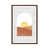 Classic Brown Wood Framed