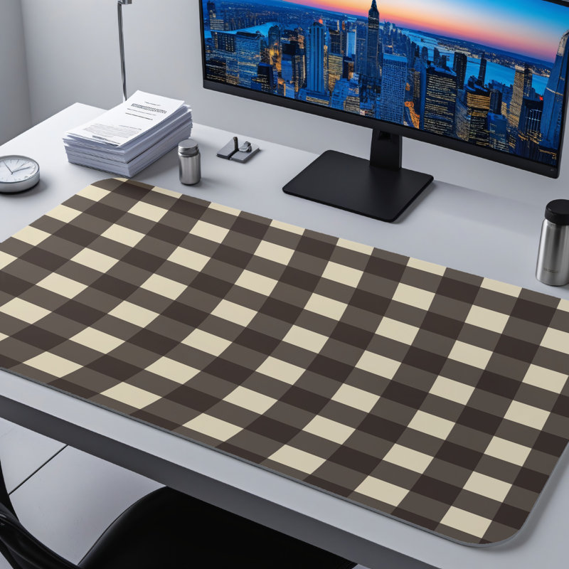 Polyester Desk Pad, 14.4x12.1