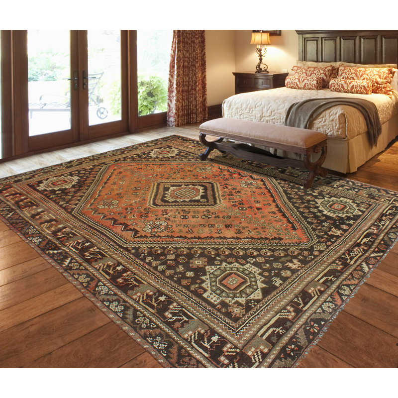 Tapis rouille Fine Fine Zulimar