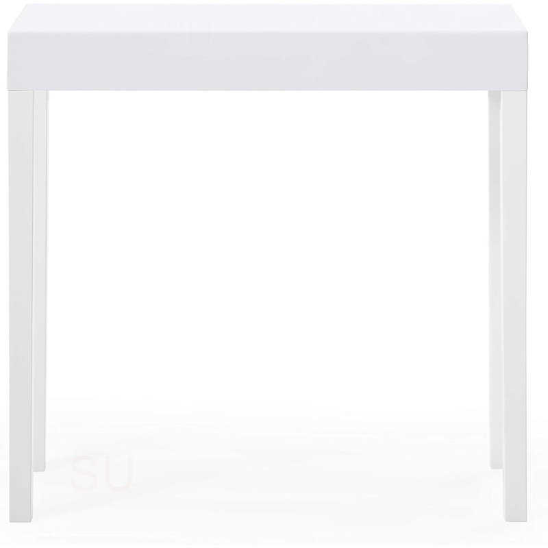 Modern Amy Console Table, Sofa Table, White