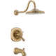 Addison Diverter Tub and Shower Faucet Trim with Lever Handles and TempAssure