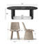 Ensemble de table de salle à manger moderne 79 "pour 8 personnes avec chaises rembourrées Modern-1228237408