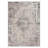Modern Abstract Distressed Medallion Machine Washable Grey / Pink Indoor Area Rug with Non-Slip Backing-1018044461