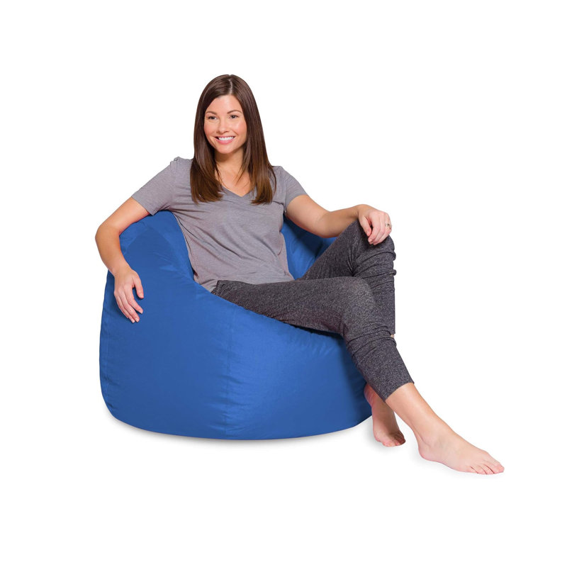 Bean Bag Chair Cover (No Filler) Bean Bag Chair Cover for Easy Cleaning, Bean Bag for Organizing, Camping Pool Side Balcony Beanag Chair Cover