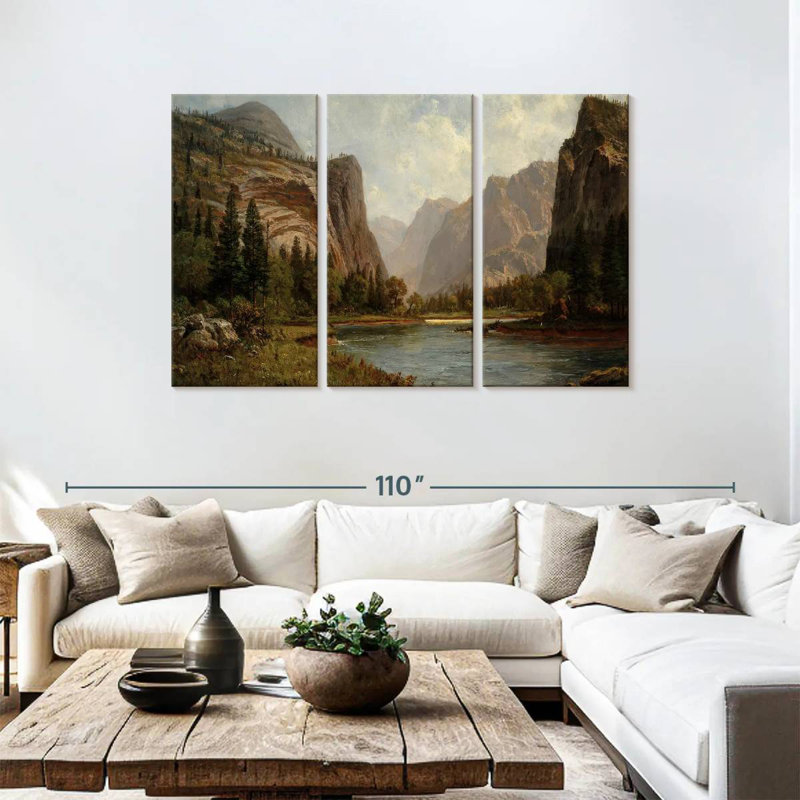 Alvord Gates of the Yosemite, H 48 po x l 74 po