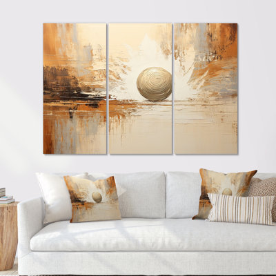 Ensemble de salon beige et minimalisme Bowling