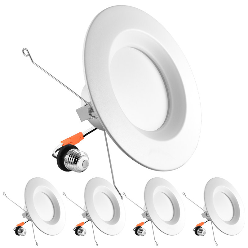 5"/6" Selectable CCT IC LED Retrofit Recessed Lighting Kit